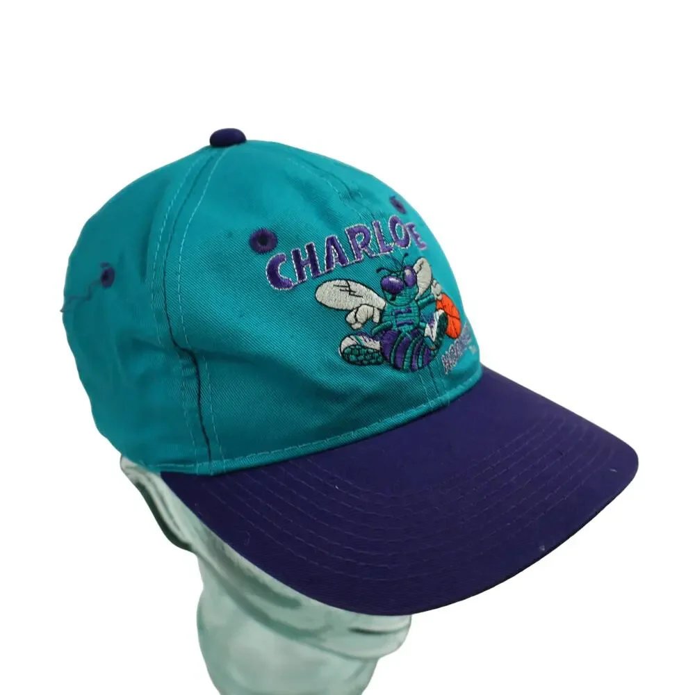 Vintage Charlotte Hornets Snapback Hat